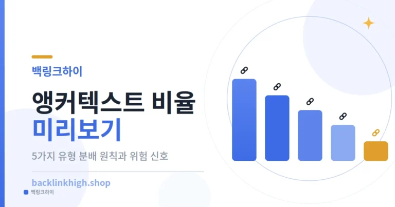 앵커텍스트 비율 미리보기
